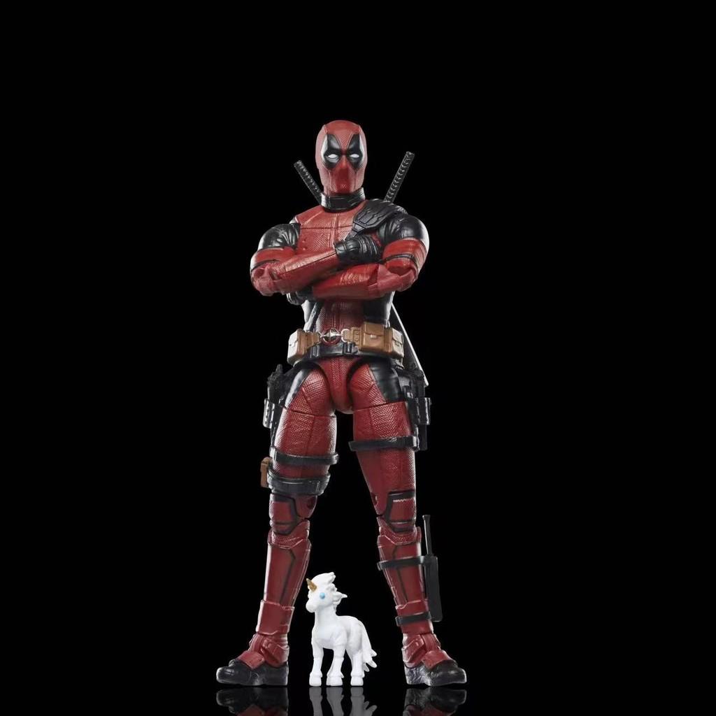 Deadpool Action Figure With Articulated Joints And Movie Accurate Wolverine Suit