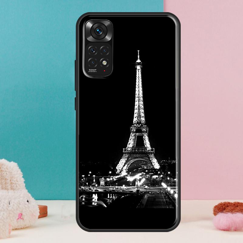 Eiffel Tower Paris Case For Xiaomi Redmi Note 14 12 11 9 10 13 Pro 9S 10S 11S 12S Redmi 13C 10C 12C 14C Cover