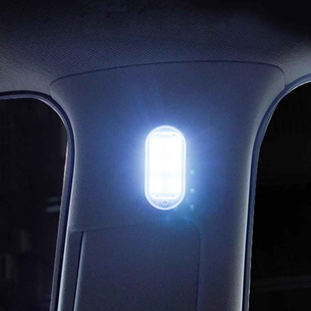 Wireless Leds Interior Light LED Lamp Magnetic Car Ceiling Lamp Reading Light Car Decorations Roof Magnet Interior Lighting