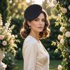 Headpiece Fascinator Base Solid Color Mesh Hat Exquisite Vintage Fascinator Hat  Stage Performance