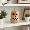 Adornos Duraderos de Resina Linterna de Calabaza, Figura Hueca de Mesa, Regalo para Amantes de Halloween Centros de Mesa Decorativos Y Acción de Gracias