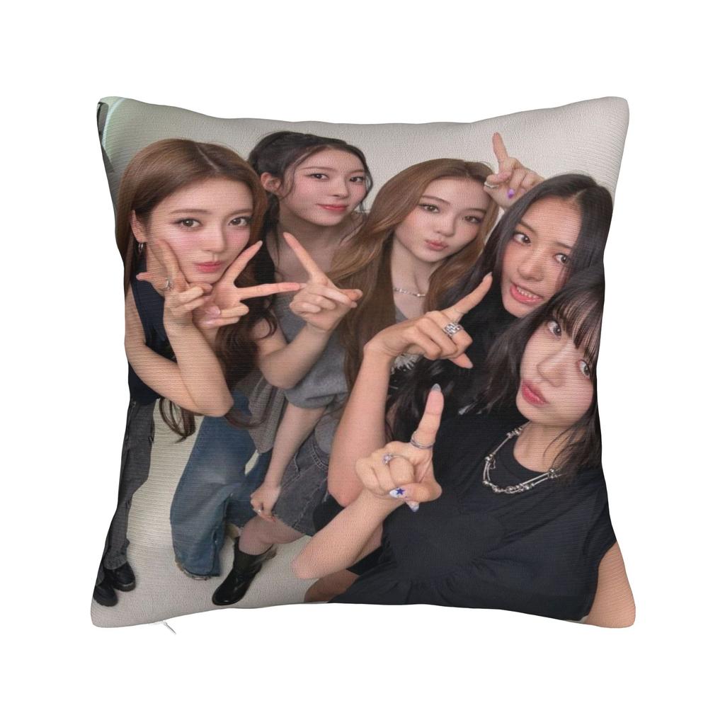 Camera da Letto Calda meovv kpop k-pop gruppo di ragazze Decorazioni Federe Accessori Copricuscino con Cerniera Varie Misure