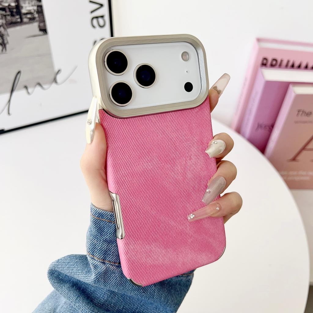 Vintage Cowboy Fabric Soft Shockproof Phone Case For iPhone 17 Air 16 15 14 13 12 11 Pro Max Plus Luxury Retro Jeans Armor Cover