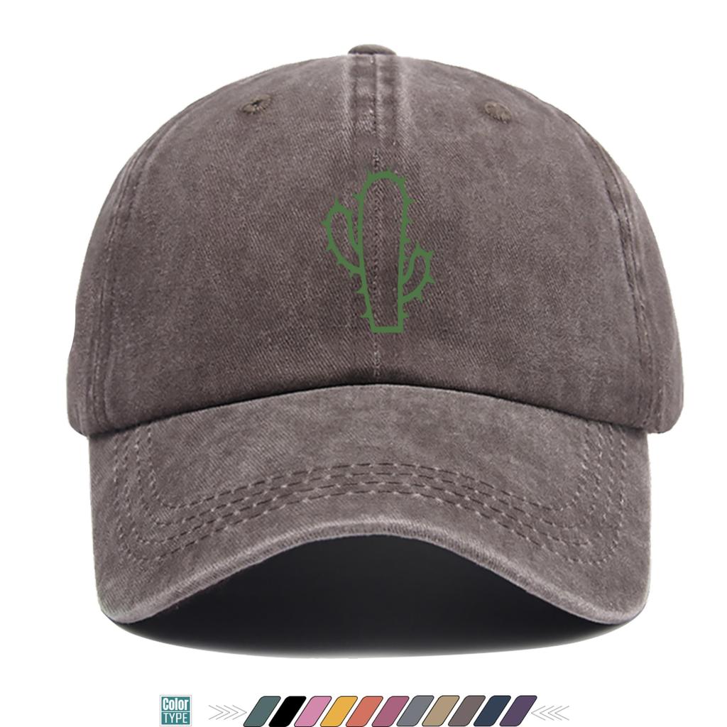 Pc Cactus Print Trucker Hat  QuickDry Breathable Unisex Cap with Cactus  Buckle Closure Lightweight Suitable for Outdoor Sp
