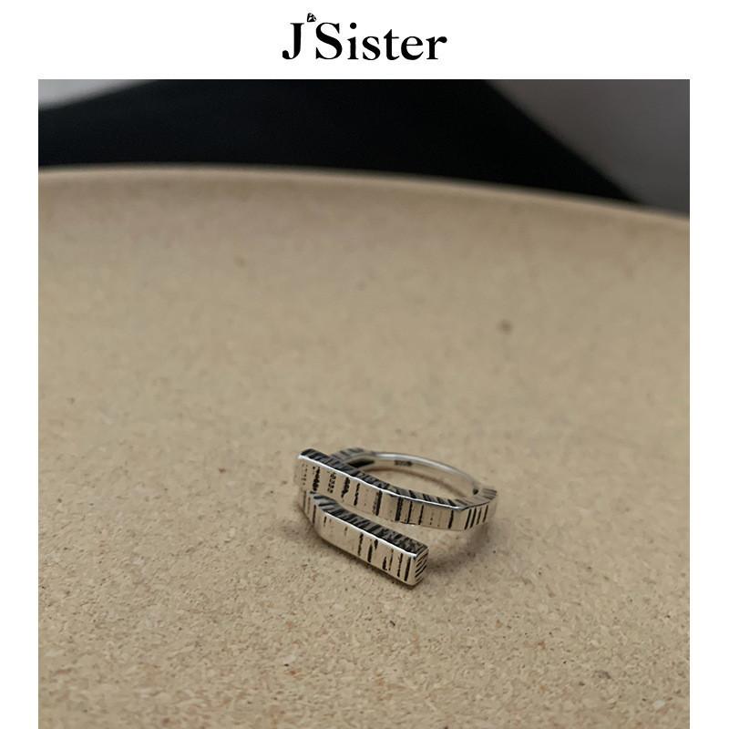 Style Fashionable Ins S925 Silver Ring For Women With Geometric Design For Everyday Wear