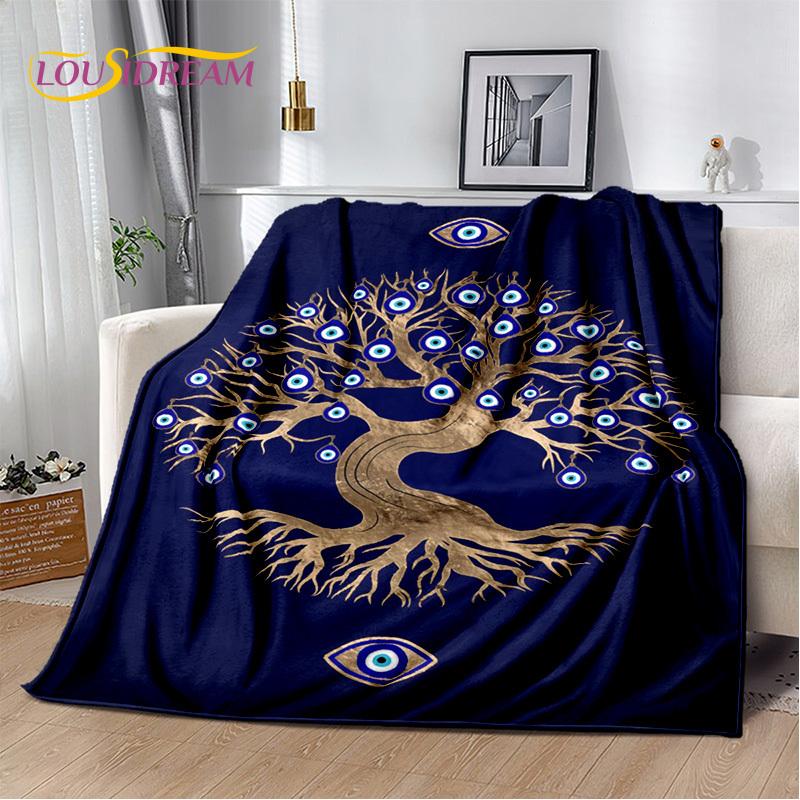 Nature Tree of Life Nordic Mythology Yggdrasil Soft Throw Blanket for Home Bedroom Bed Sofa Picnic Travel Office Gift Cover Kids