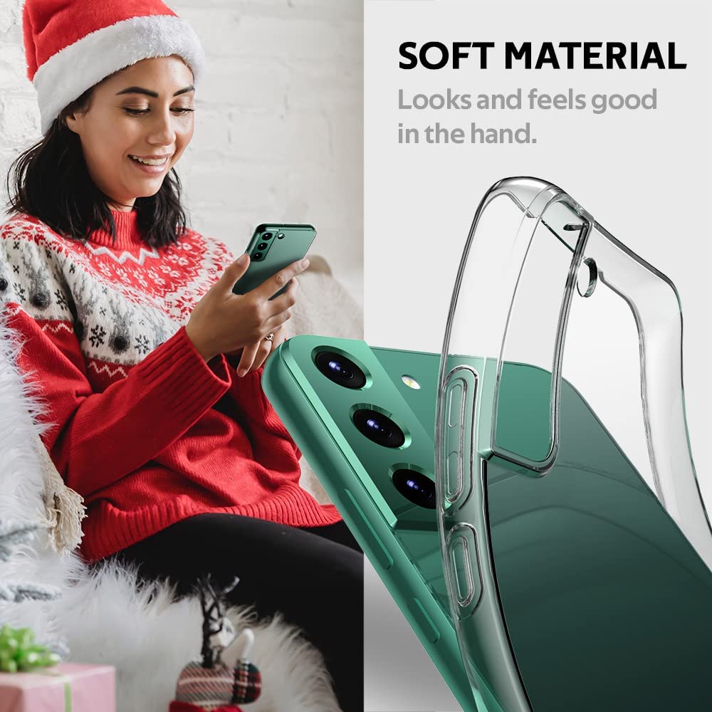 Ultra Thin Clear Silicone Case For Samsung Galaxy S23 S22 S21 S20 Ultra Plus FE Cover for Samsung Note 10 Plus 20 Ultra Funda