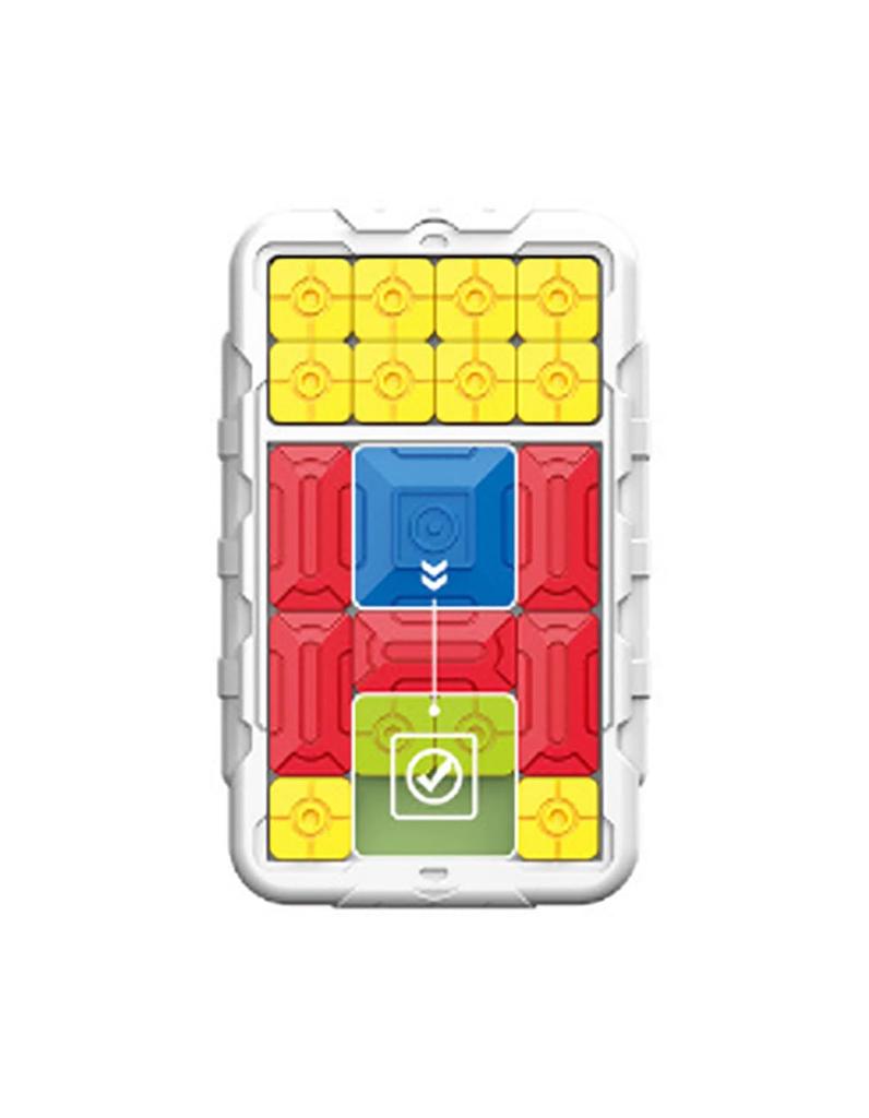 Compact Mobile Slide Puzzle Brain Blur Battle Game [Little Swallow] Game, Handheld, Training, Prevention, (White)