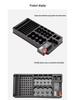 Battery Storage Rack with Tester - 116-Grid Lidless Organizer