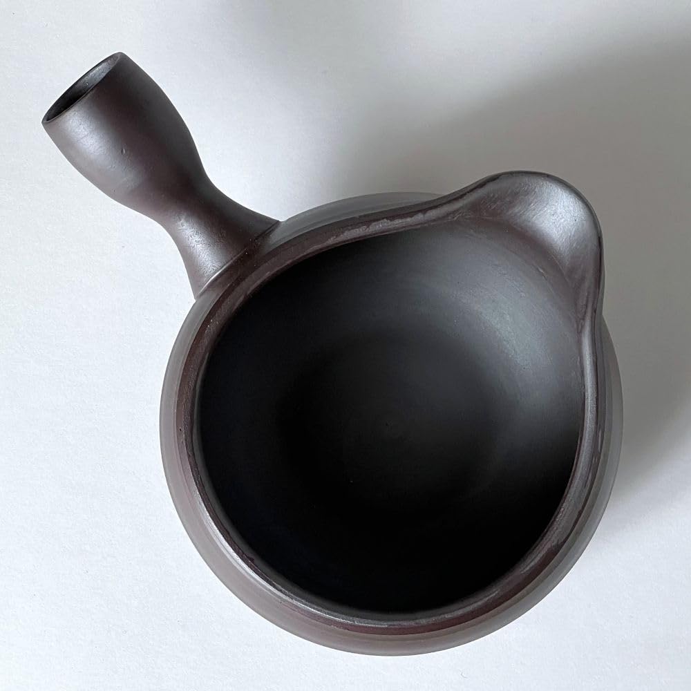 Yokkaichi Banko Ware Yuzamashine 250ml Made In Japan (Purple Clay) (A)