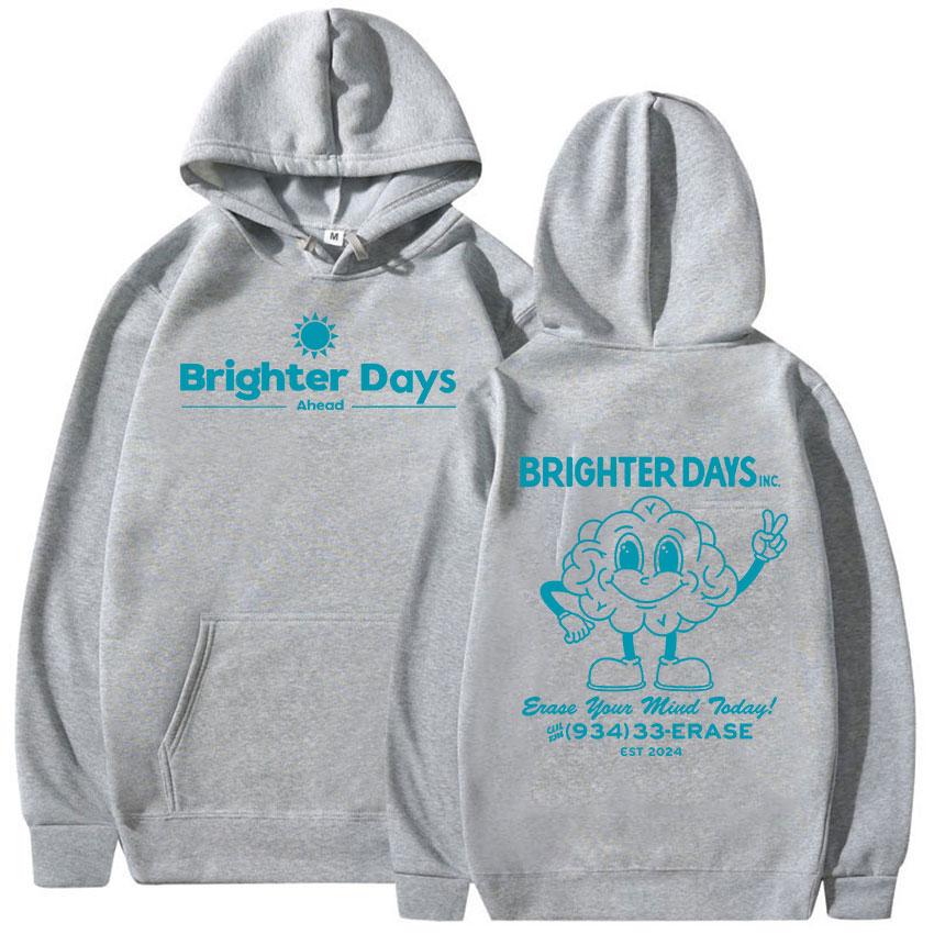Ariana Grande Brighter Days Ahead Tour Album 2025 Hoodie Herren Damen Harajuku Mode Langarm Übergroßes Sweatshirt Streetwear