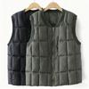 2025 New Vest Men's Internal External Wear Middle-aged Elderly Dad Clothes Autumn Winter Cotton Waistcoat Warm Liner Vest