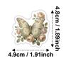 50 Retro Romantic Stickers Literary Fresh And Simple Stickers Diy Mobile Phone Computer Water Cup Decoration Waterproof