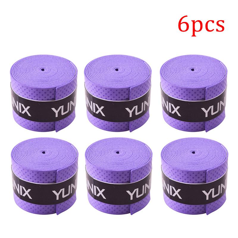 4/6Pcs Tennis Sweat Tape Anti-Slip Bicycle Handlebar Badminton Racket Grips Elasticity Sweatband Fishing Rods Dumbbel Protect