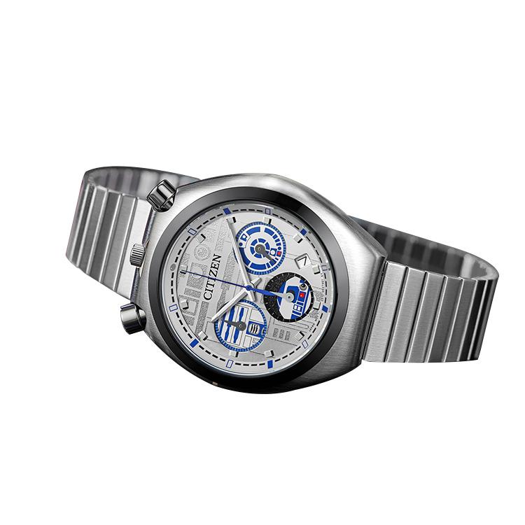 Citizen Star Wars Quartz Movement Stainless Steel Strap Watch Unisex Silver Dial AN3666-51A