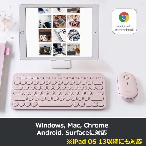 Bezdrátová myš Logitech Wireless Mouse Pebble M350GR Tenká tichá grafitová bezdrátová Windows mac Chrome Android Surface iPad OS M350