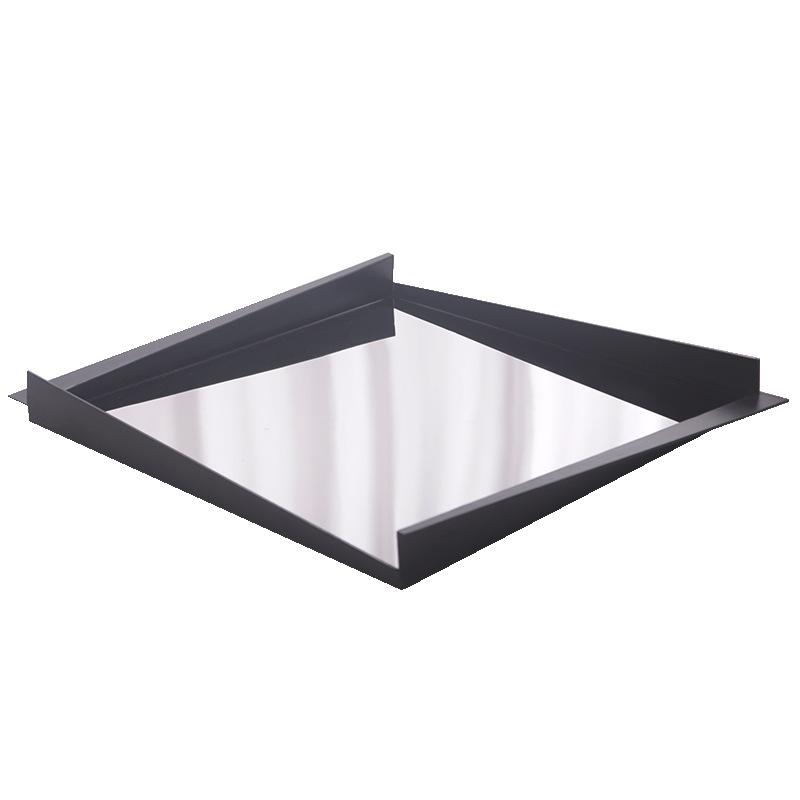 

Nordic Ins Style Light Luxury Tray High-end Household Leather Metal Mirror Creative Storage Lost Образец мебели для комнаты