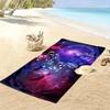 Name Custom Music Print Beach Towel, Large Soft Quick Dry Towel for Beach Camping Swimming