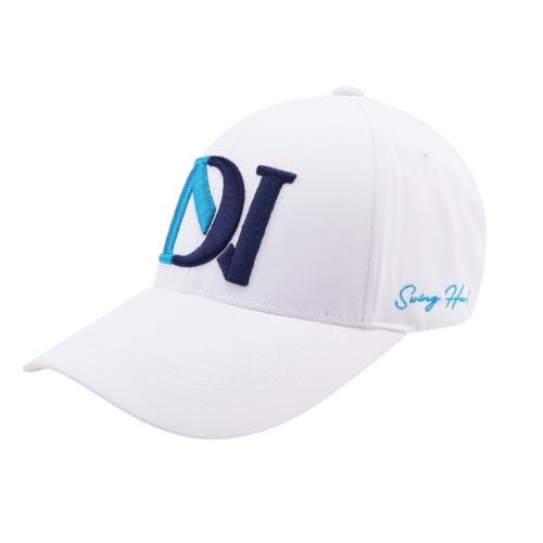 Deinog Big Logo Embroidered Ball Cap White