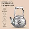 Large capacity stainless steel teapot with tea strainer, Gas Induction Cooker water kettle, Teakettle for home, 1.0L/1.5L/2.0L