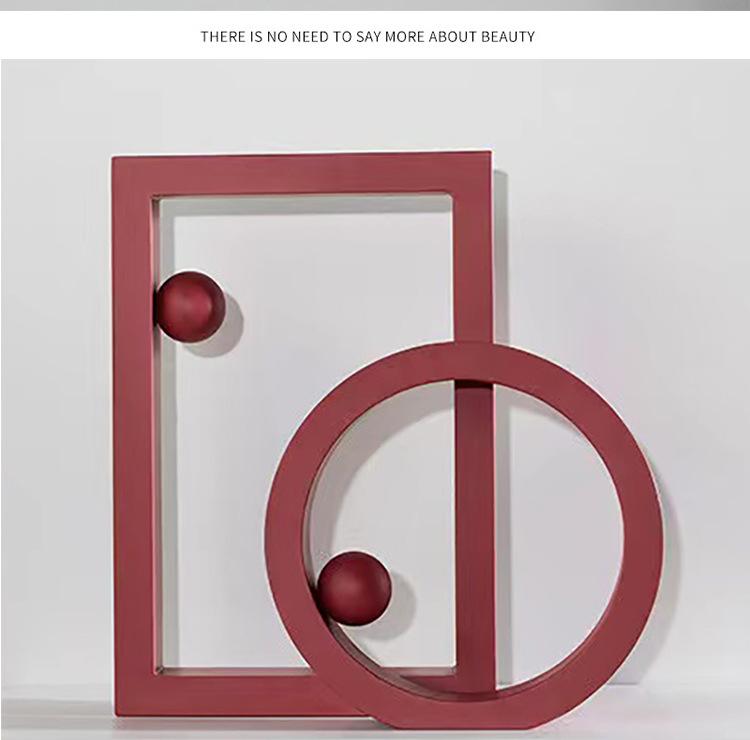 Nordischer Minimalistischer Geometrischer Kugel-Kreis-Schmuck für Haus- und Hoteldekoration
