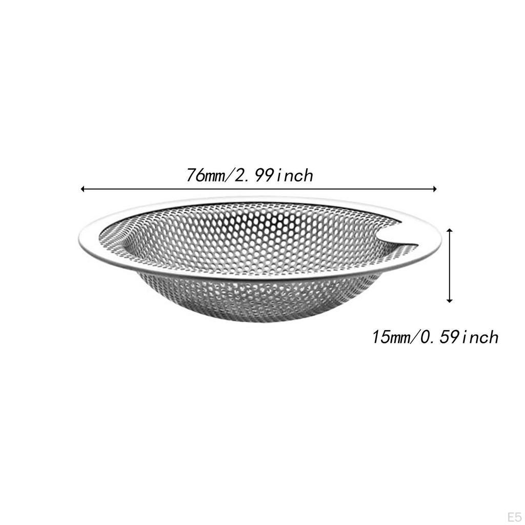 Drain Strainer Kitchen Sink Easy to Clean Effective Fast Screen Floor for Washroom