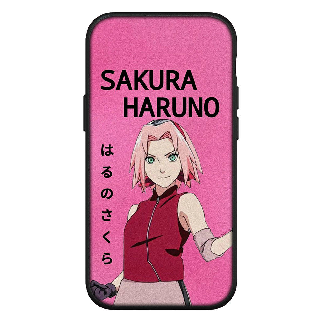 Cover for iPhone 16 15 Xiaomi Redmi Note 14 13 12 11 Pro Max X 16e Samsung Galaxy S25 S24 S23 Moto OPPO Huawei Comics Haruno Sakura Naruto Phone Case