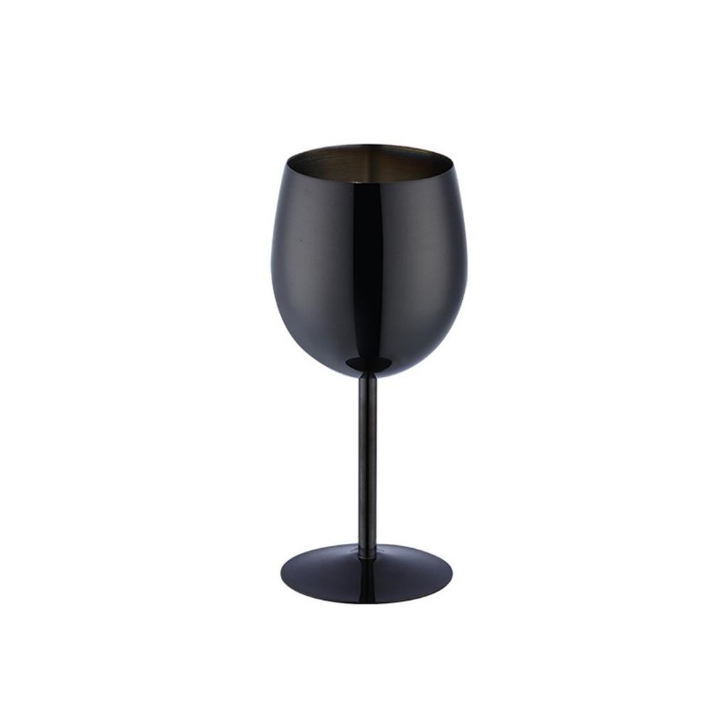 Functional 350ML Stainless Steel Wine Glass for Indoor and Outdoor Use