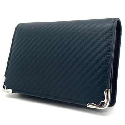 Leather Business Card Genuine Large Holds 50 Luxury Thin Card Business Card Business X [Premier House] Holder, Leather, Men's, Capacity, Cards,