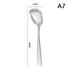 Big Salad Spoon Fork Set Stainless Steel Kitchen Food Server Pasta Utensils Public Gold Tableware Using Buffet Restaurant Tools