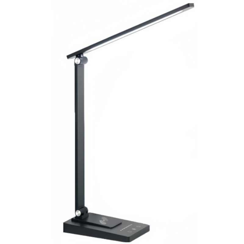 

Student Desk Led Lamp With Wireless Charging And Dimmable Light For Reading And Study