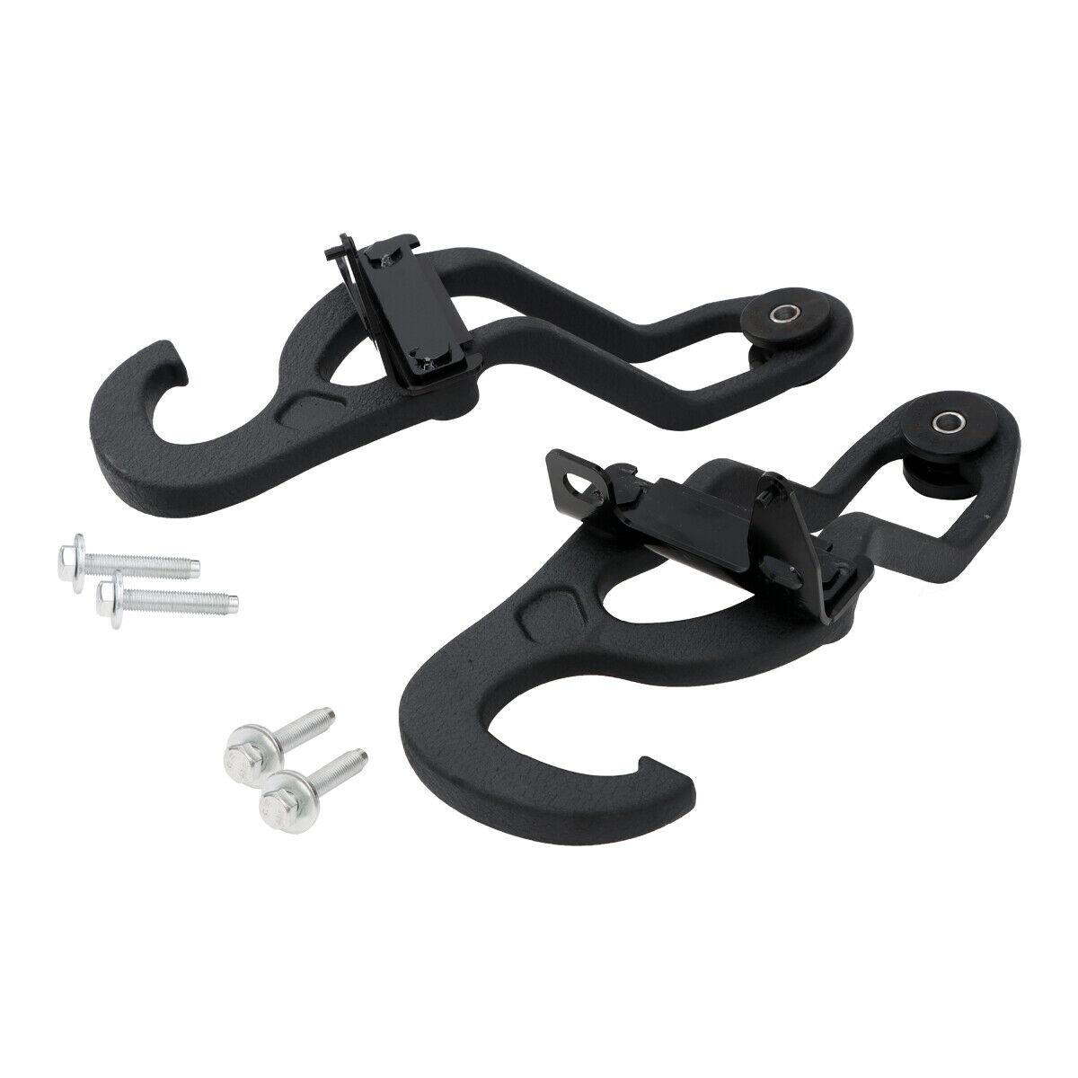 

2 шт. передние буксировочные крюки повышенной прочности для Dodge Ram 1500 2009-2019 68196982AA приемник для буксировочного прицепа