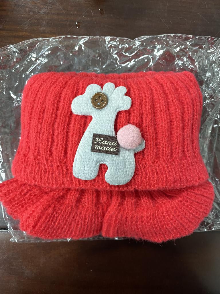 Baby Scarf Winter Neck Warmer for Kids Children Boys Girls Woolen Knitted Mustache Solid Warm Crochet Scarves Plaid Fashion Doll