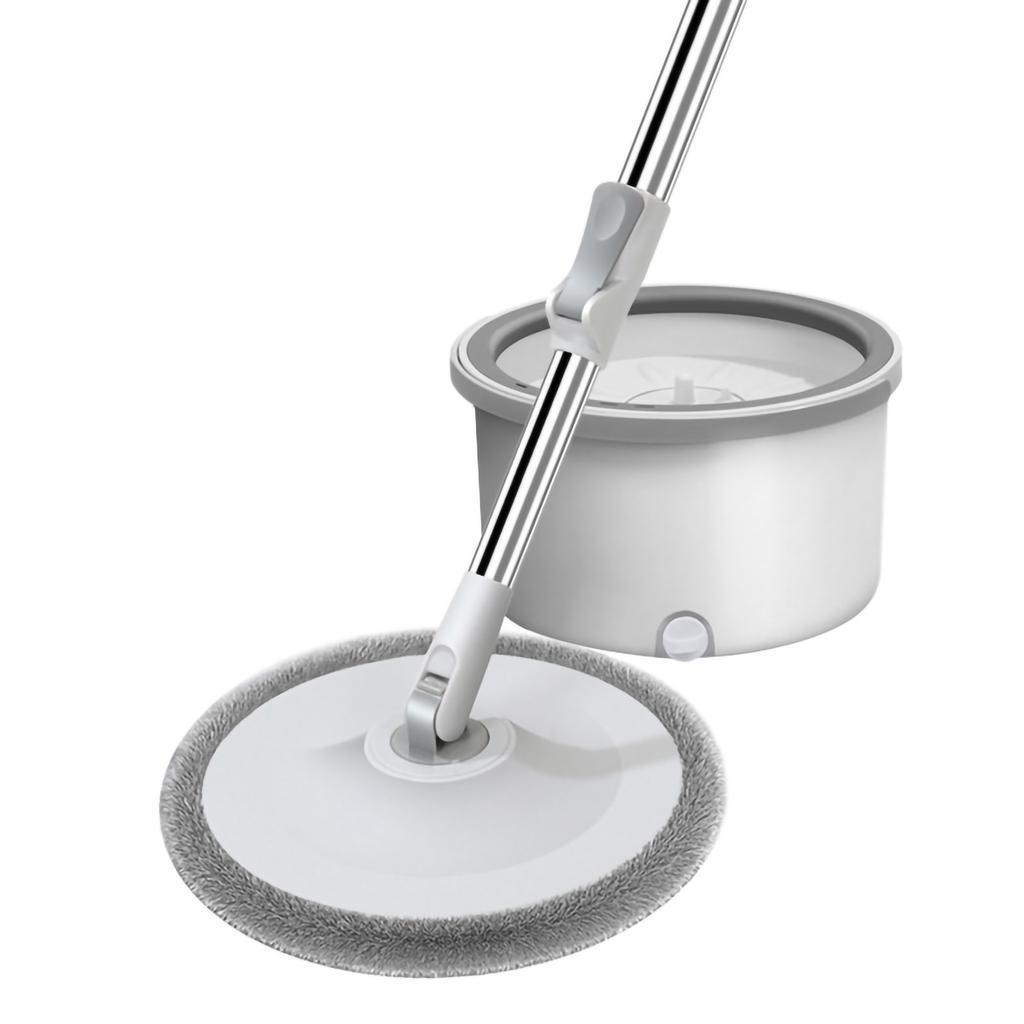 Floor Mop Set Sewage Separation Hand Wash Free Wet and Dry Dual Use Stainless Steel Mop for