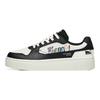 Anta Leather Slip Resistant, Abrasion Resistant, Breathable Low top Skateboard Shoes Women's White Black 122238061-2
