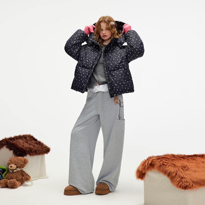 UNIFREE 2025 Loose Fit Brushed Casual Trousers