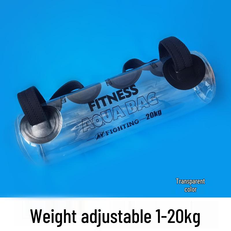 Portable Weighted Water Bag for Strength Fitness Training