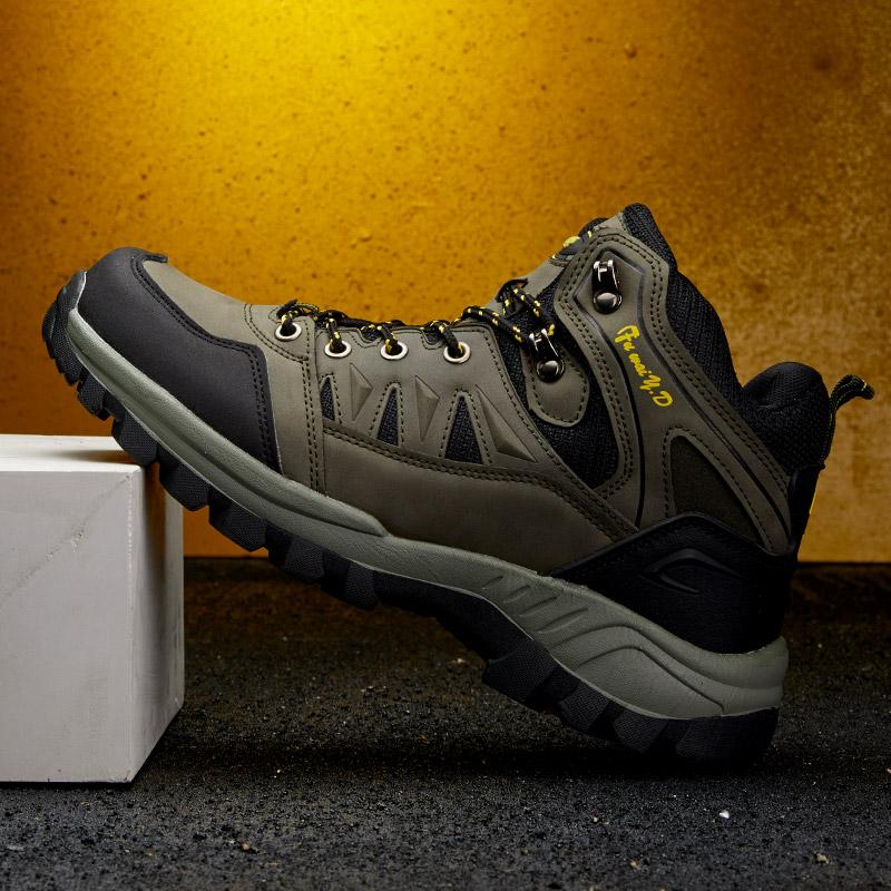 Men s Outdoor Hiking Shoes Mountaineer Climbing Sneakers Tactical Hiking Shoes Men Camping Walking Boots zapatos Sport Sneakers 36