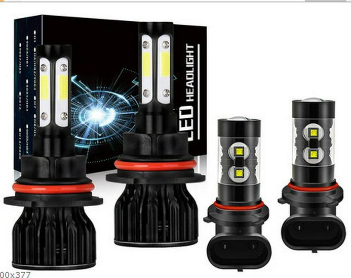 LED Scheinwerfer Kombi-Set: H11, H8, H9005, 9006, H4, H7, H13, 9007, 880, 881