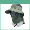Outdoor Sun Protection Fisherman Hat With Large Brim For Hiking And Fishing Enthusiasts