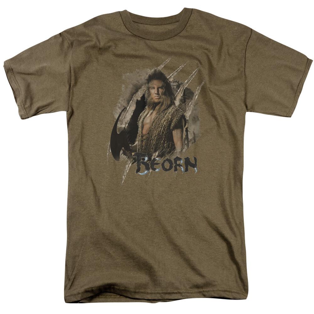 26 The Hobbit Beorn T Shirt Mens Licensed Fantasy Movie Tee Safari Green Unisex T-Shirt XXL