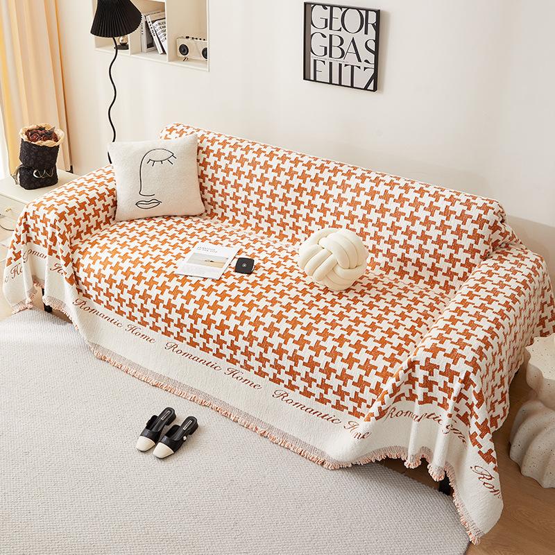 Anti-Scratching Sofa Cover Towel Full Covered Chenille Sofa Cover All-Inclusive Universal Dustproof Four Seasons Universal Sofa Cushion