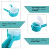 Plastic 1Pcs with Lid Sealing Food Storage Bag Fresh Keeping Snack Clamp Sealer Food Saver Bag Clip