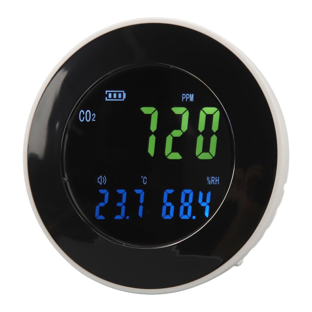 HT 501 CO2 Detector Portable Air Quality Monitor Carbon Dioxide Detector for Home Office