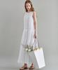 MALOUPE 7106 Sleeveless Long Dress (White)