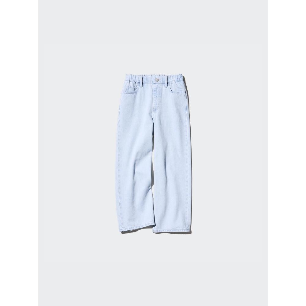 Uniqlo Japonské široké rovné džíny