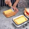 Rectangular Butter Dish with Knife - Cheese and Food Storage Container