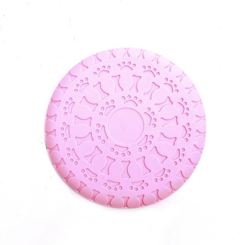 Durable Flying Disc Toy for Medium & Large Dogs: Teeth Grinding & Interactive Training