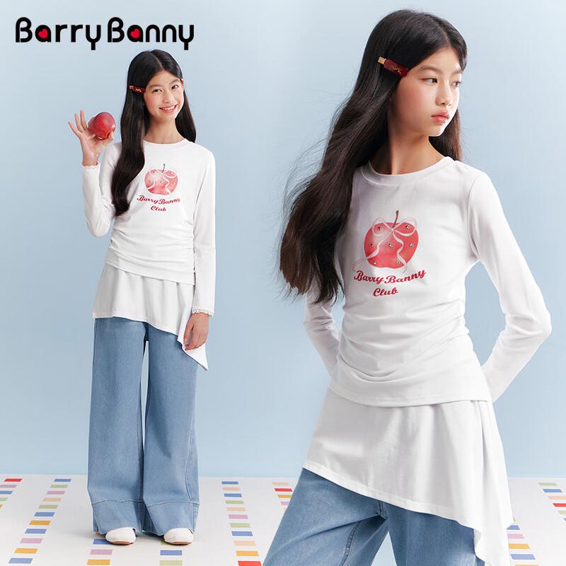 BARRY BANNY Girls Knit T-Shirt 140