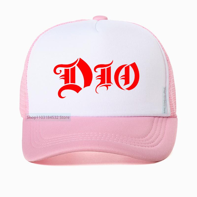 Dio Ronnie James Dio Heavy Metal Band Baseball Cap Men Essential Hipster Casual Summer Adjustable Mesh Breathable Hat